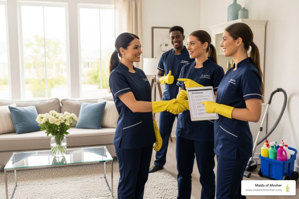 service-oriented cleaning company washington