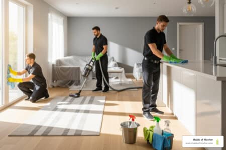 Which companies offer post construction cleaning in Spokane?"